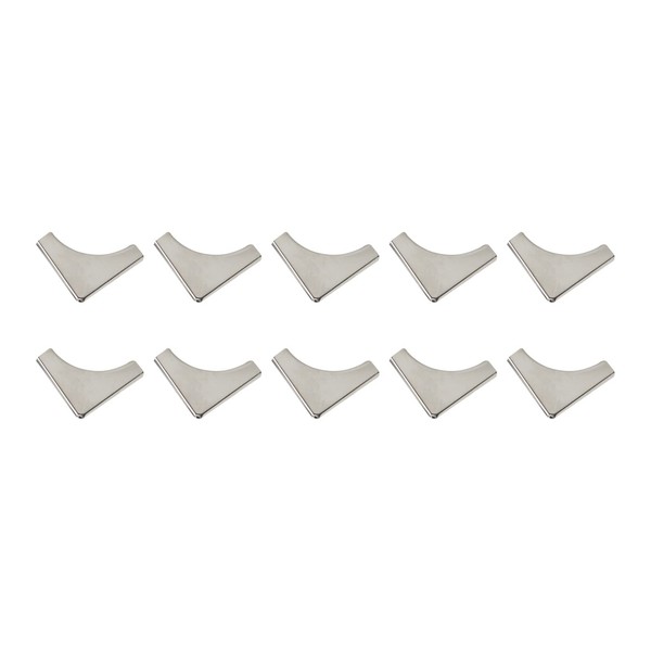 METALLIXITY Book Corner Protector(29mm/1.14") 10Pcs, Metal Decorative Edge Cover -