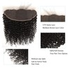 12 Inch 13x4 Ear to Ear Kinky Curly Hd Lace
