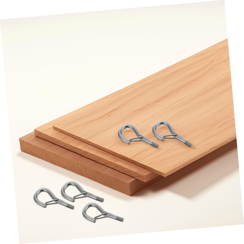 Operitacx 10 Stück Teiliges Schwere Selbstsichernde Metallhaken für Draußen Robuste