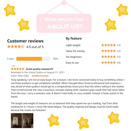 SIVOTE Eyelash Extension Tweezers Fiber Tips Japanese Steel, Set of 6 – Curved, Dolphin, 90° 45° Volume Boot & Slight Curved Tweezer – Professional Lash Tweezers for Lash Extensions Rainbow