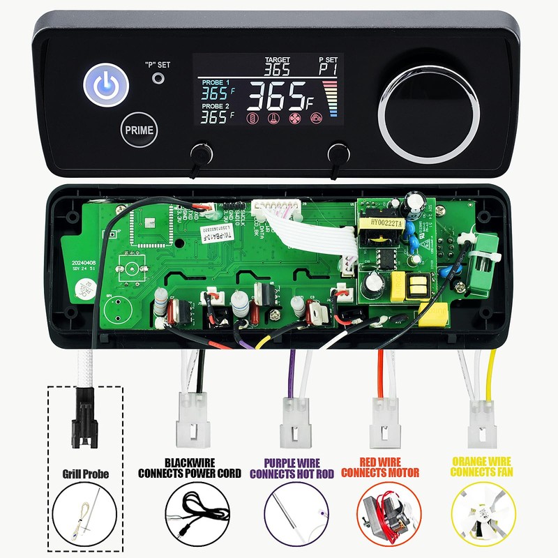 Advanced PID Digital Control Board Replacement Parts for Pit Boss,