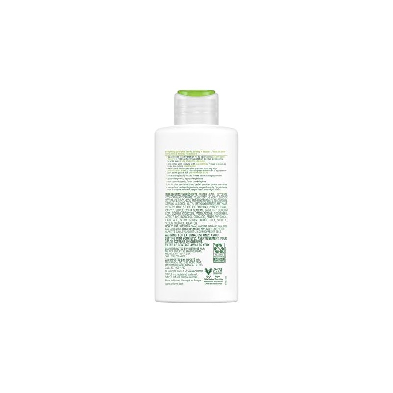Simple Crema Hidratante Facial Replenishing Rich 2512 89968 Gramos 119