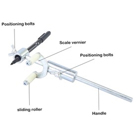 Body Line Tool Professional Adjustable Auto Body Tools Metal Repair Tools for Car 9.06x3.35in Replacement Car Repair for Shop Garage