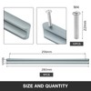 HonGien 5 Pack Grey Kitchen Drawer Handles, Long Cupboard Handles,