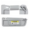 Pair of Left and Right Sun Visors with Clips and