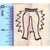 RubberHedgehog Pants Rubber Stamp, Elastic Band, Thanksgiving Series E35113 WM