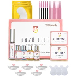 Lash Lift Kit Eyelash, Perming Full Lash Kit All in 1, for Professional Eyelash Lash Extensions, Glue Upgraded Version, Lash Lifts, Lash Curling, Semi-Permanent Curling Perming Wave TUBeauty