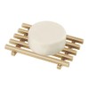 iDesign Saver Kitchen and Bathroom Bar Holder-Soft Brass Soap Dish