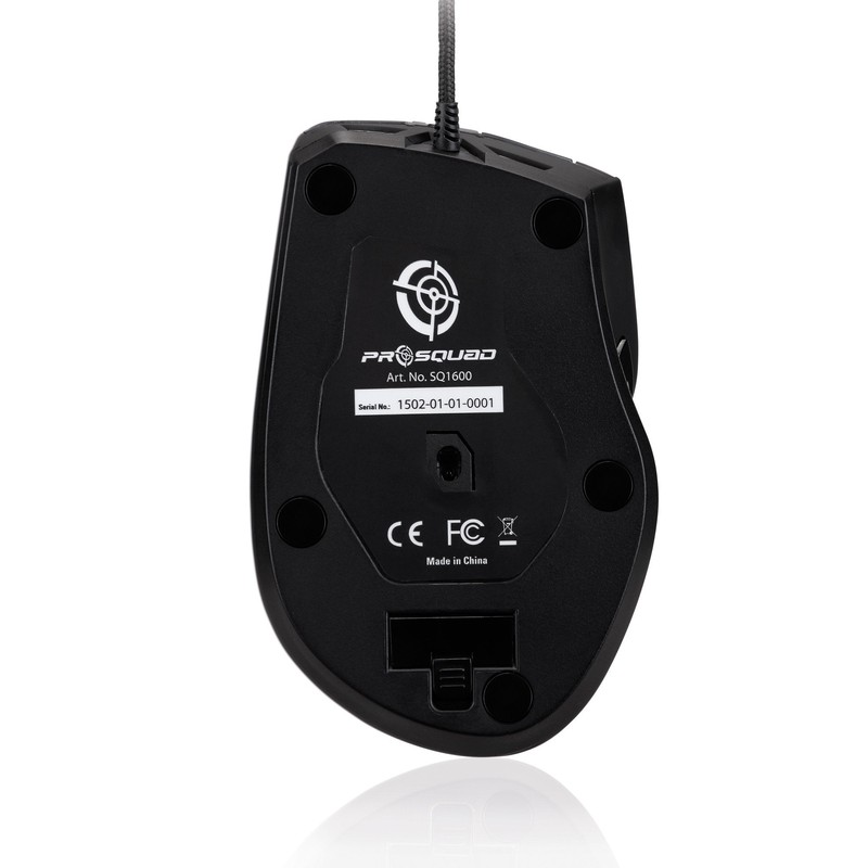PureLink Prosquad SQ1600 USB Gaming Mouse | 10 Buttons, 32
