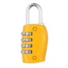 PATIKIL Combination Lock, 4 Digit Outdoor Padlock Waterproof Locker Lock