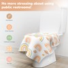 30 Pack Toilet Seat Covers Disposable, Individually Wrapped for Travel,