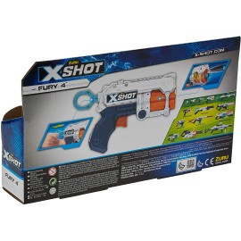 ZURU X Shot Fury 4- 27M Dart Blaster