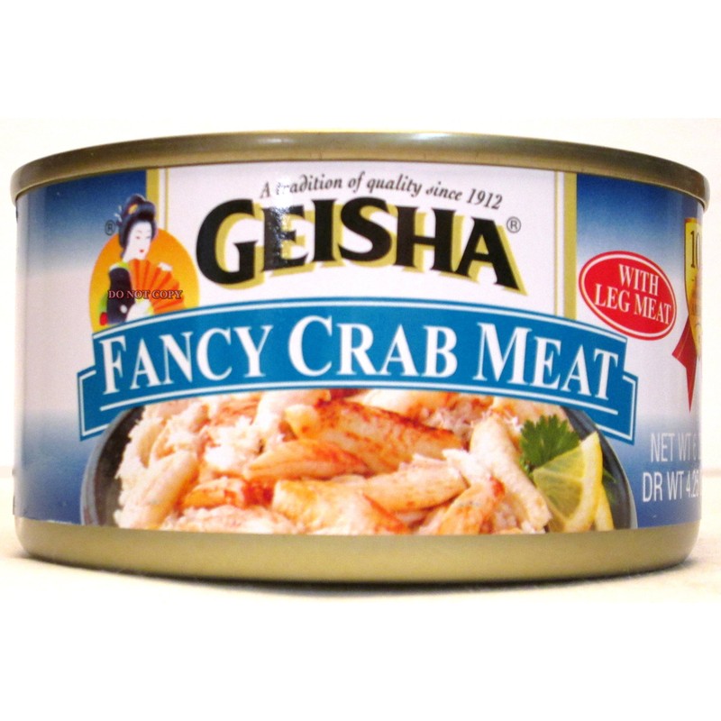 Geisha Wild Caught Fancy Crab Meat (Pack of 3) 6