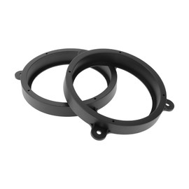 INFINAUTO Speaker Spacer Ring Tweeter Speaker Adapter for 6.5 Inch for Subaru Outback 2003-2020 ABS Black Waterproof
