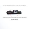Ahijklmn Plastic Buckles,Plastic Side Release Buckle clips + Plastic Tri