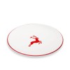 GMUNDNER KERAMIK Dinner Plate Diameter 28 cm Ruby Red Stag