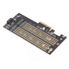 Pcie M.2 Adapter B&amp;M Key NVMe SSD Expansion Card for