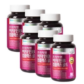 Nutri-D Day Nutri-D Day Premium Vitamin B Complex Gold 500mg x 90 tablets (6) / 뉴트리디데이 뉴트리디데이 프리미엄 비타민B 컴플렉스 골드 500mg x 90정 6개