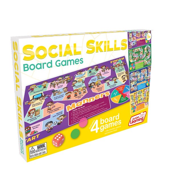 Junior Learning - JRL426 Social Skills Board Games