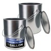 Master Elite 1 Gallon Lined Empty Metal Paint Can Bucket
