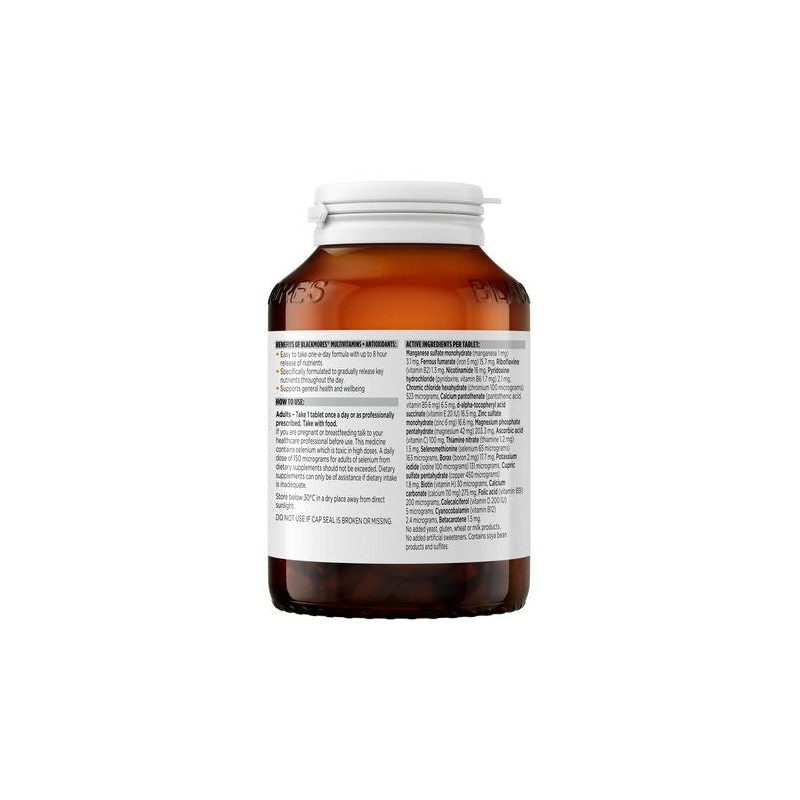 Blackmores Sustained Release Multi + Antioxidants 180 Tablets