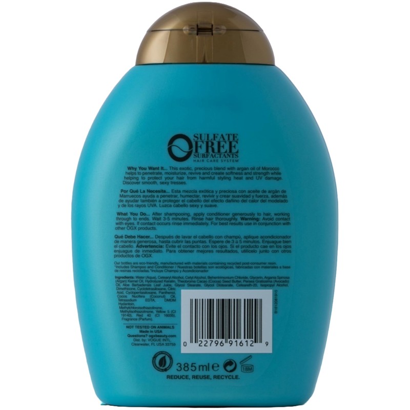 Organix Renewing Moroccan Argan Oil Conditioner, 13 oz (Pack of