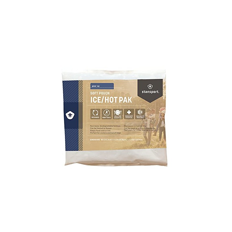 Stansport Soft Pouch Ice/Hot Pak - Small, Multi