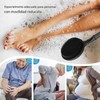 Cepillo de baño de doble cara con mango extensible, con