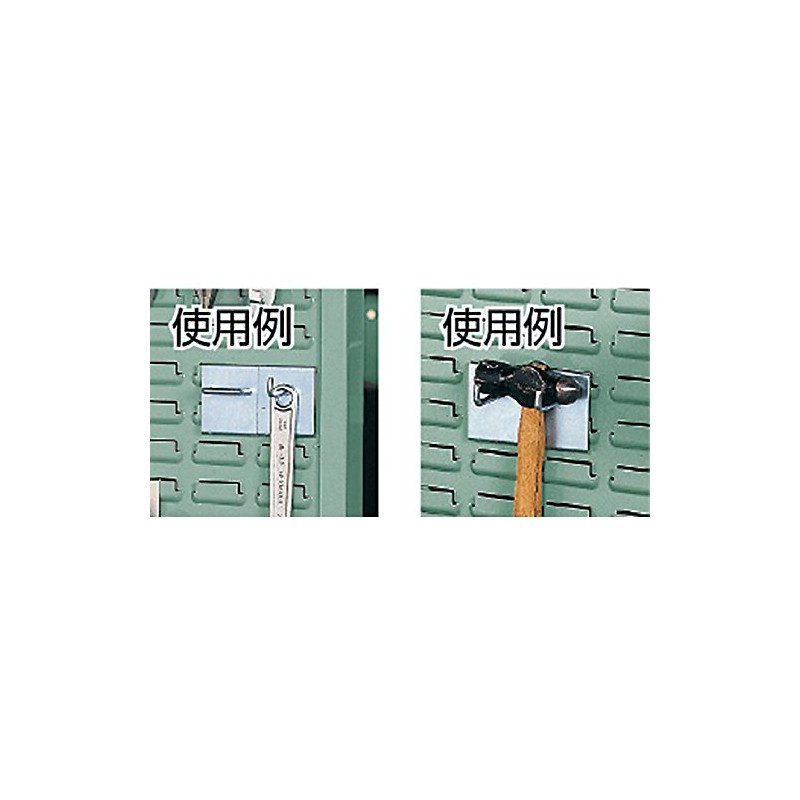 TRUSCO(トラスコ) パネルコンテナラック用工具フック 1本爪ロング PF-1L