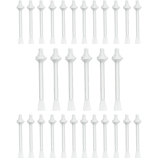 50Pcs Nose Wax Sticks, Dual-End Nasal Wax Spatulas Strips, Nose