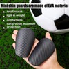 4pcs Mini Soccer Shin Guards, Dark Grey Extra Mini Football