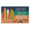Liora Manne Natura Doormat Non-Slip Natural Fiber Outdoor Mat-Transitional, Coastal,