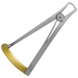 DEXSUR Jeweler Caliper 6.5" - Stainless Steel Precision Measuring Tool for Jewelry Making, Metalworking, and Crafts. Designed for Accurate Measurements in Jewelry Design