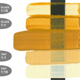 Golden Fluid Acrylics 30ml - YELLOCHR