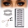 Magnetic Eylashes with Applicator, No eyeliner needed, 8 pcs (2