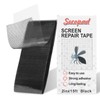 Secopad Black Screen Repair Tape, 2IN X 15FT (180IN) Window