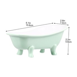 CIYODO Ceramic Hamster Bathtub Pet Cooling House for Animals Durable and Practical Ceramic Pet Bathing Tub for Comfortable Rest and Daily Activities