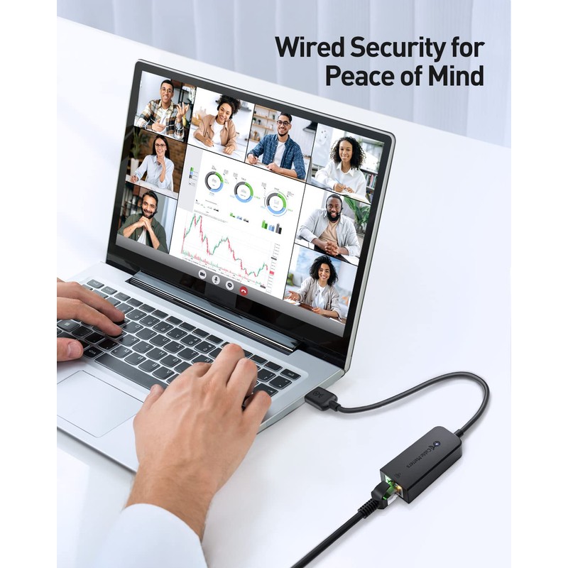 Cable Matters Plug & Play USB to Ethernet Adapter with