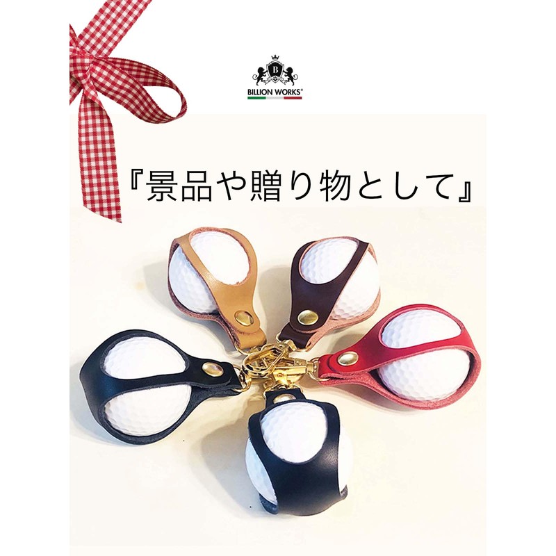 Billionworks Golf Ball Case Golf Ball Case, Braun, Modern