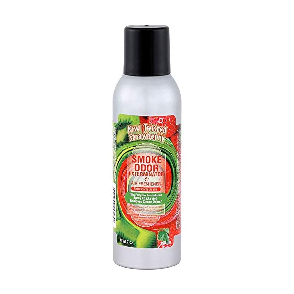 Smoke Odor Exterminator Air Freshener Spray 7 oz (Kiwi Twisted Strawberry)