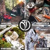 Lingito Survival Blanket, Emergency Blankets Camping, Hiking, Traveling, Heavy Duty