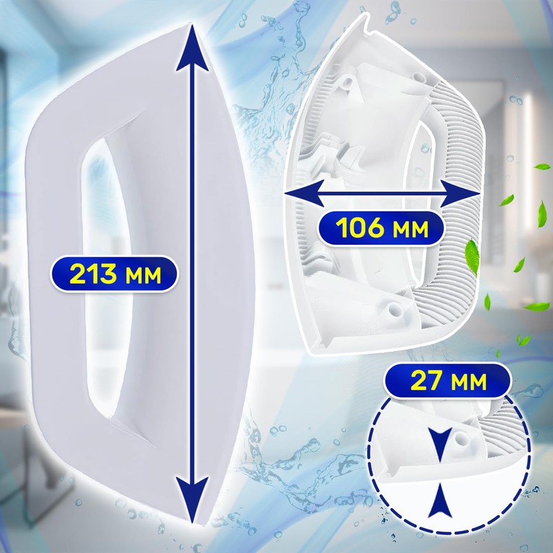 Washing Machine Door Handle Set Genuine Code C00507932 C00287785 C00285747