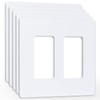 Amerisense Outlet Cover, Screwless Decorator Wall Plate, Light switch Power