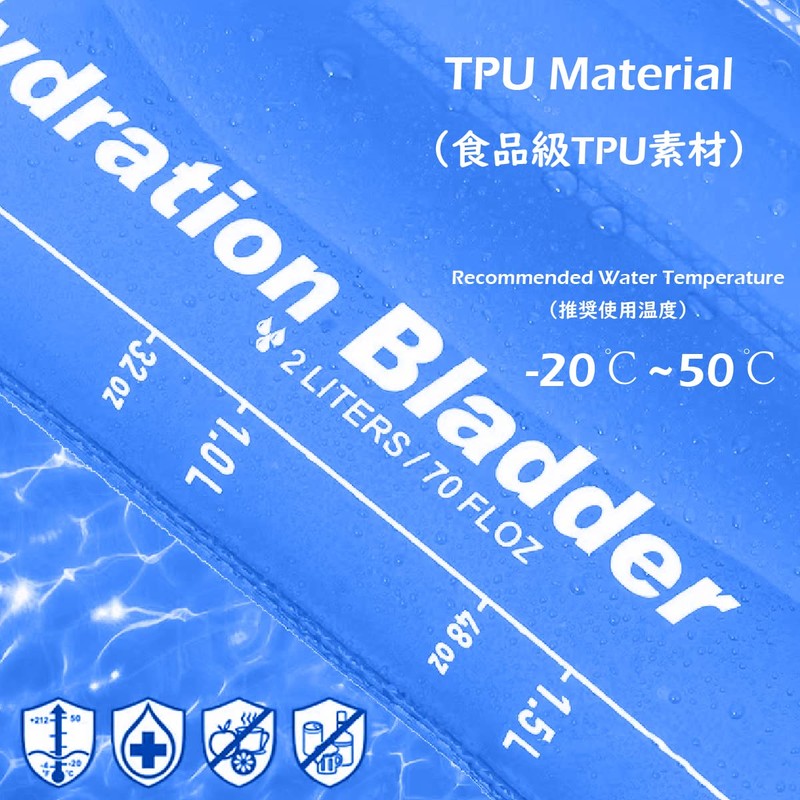 TRIWONDER Hydration Water Supply Bag, Hydration, Water Reservoir, Water Carrier,