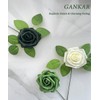 Gankar Sage Green Roses Artificial Flowers 25pcs, Sage Green Artificial