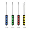 Telescopic Flag Pole, 2 Meters Outdoor Stainless Steel Telescopic Flagpole