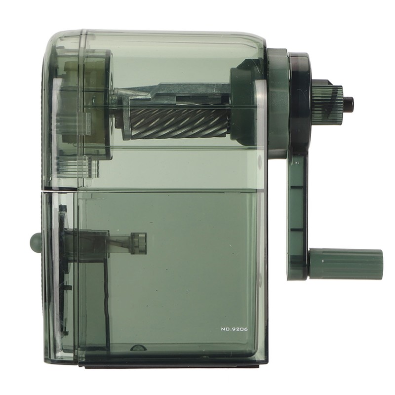 Manual Pencil Sharpener 7 Speeds Adjustable Pencil Tips Portable Handheld