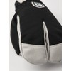 Hestra W.S. Wool Terry Split Mitt - Black - 6