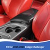 RAZPOY Center Console Cover Armrest Pad Compatible with Dodge Challenger