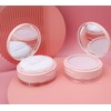 Feilguee 1PCSLoose Powder Cocntainer No Leaks Empty Reusable Plastic Loose